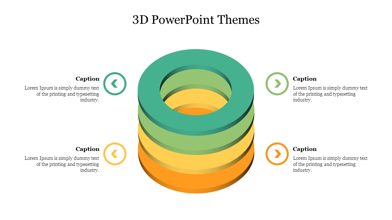 Creative 3D PowerPoint Themes Presentation PPT Template